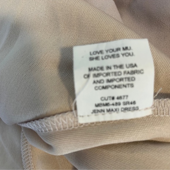 Show Me Your Mumu Jenn Maxi Bridesmaids Dress Show Me The Ring Crisp - Picture 8 of 11